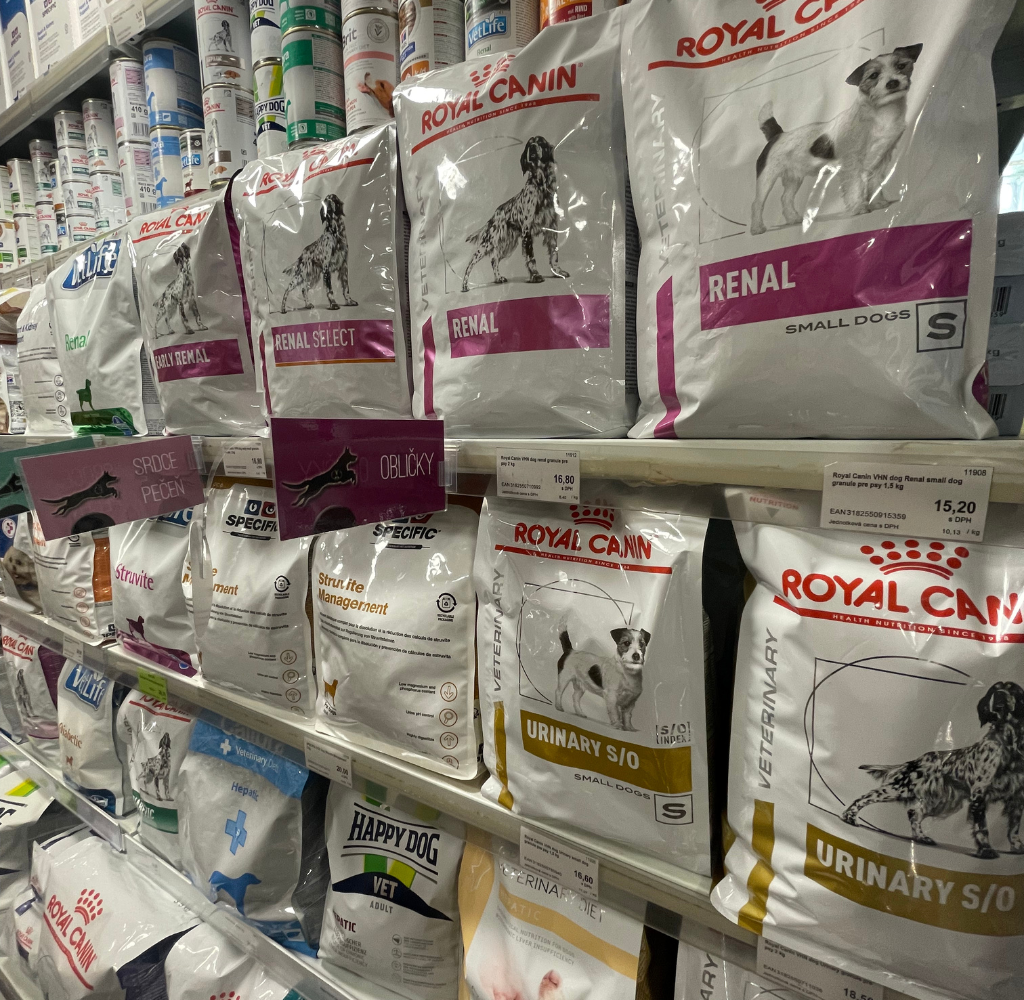 Veterinárne krmivo pre psov. Špecializované diéty na jednom mieste _ abovzoo.sk 